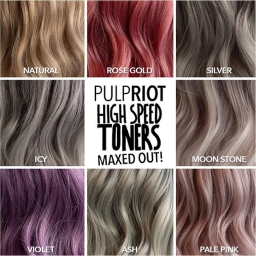 Pulp Riot High Speed Toner - ICY 3oz | Vibrant Color & Quick Results for Stunning Hair