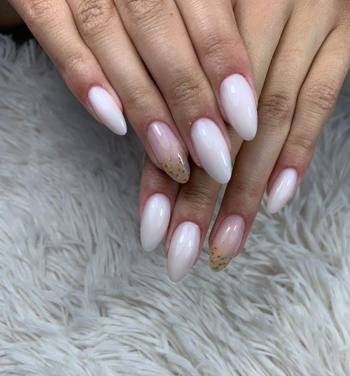 IN.HYPE Hard Builder Gel for Nail Extension/Strengthening (milky white #1) Color Sculpting Gel UV/LED Cured