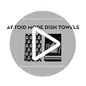 Black Ghost Halloween Kitchen Towels Set of 2 - 18x26 Inch Artoid Mode