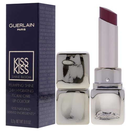 Kiss Kiss Shine Bloom Lipstick - 229 Petal Blush by Guerlain for Women - 0.11 oz Lipstick