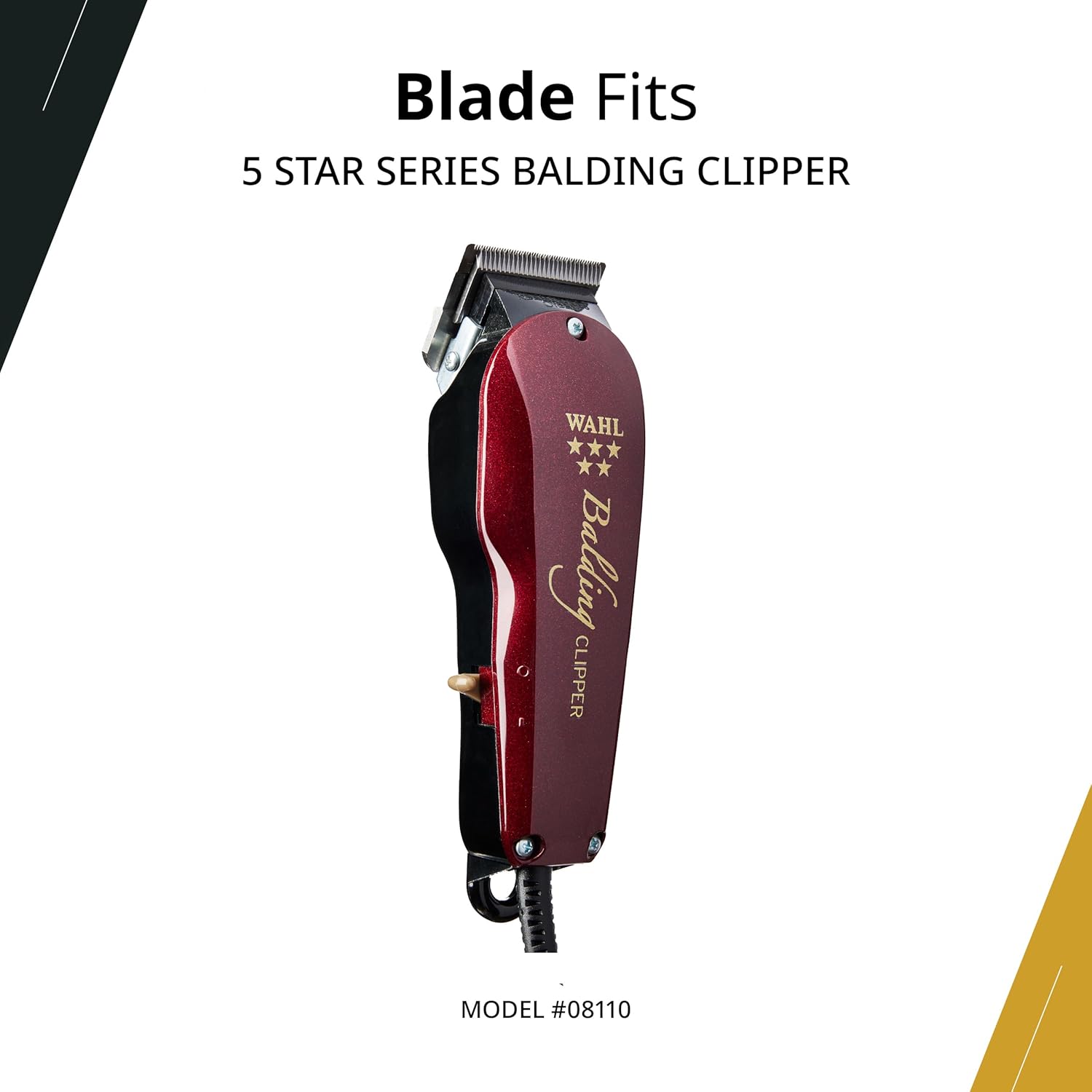 Wahl Professional Balding Blade - Ultra Close Replacement for 5 Star Clipper | 6X0 Size
