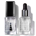 LONDONTOWN S.O.S. Salon Staples Set - Instant Smudge Fix, Accelerating Drying Oil, Smoothes and Fixes Manicures Ultra Fast Drying Set .40fl oz Each