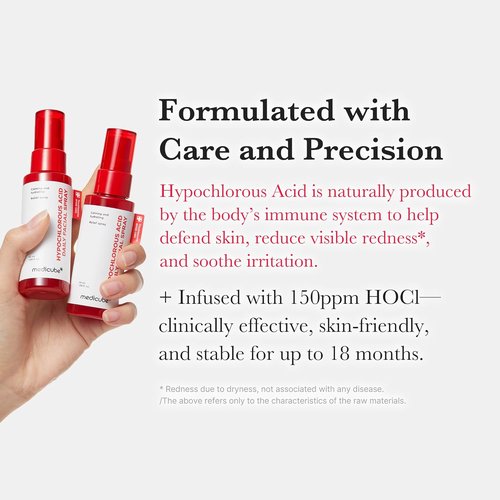 Medicube Power Soothing Spray - Hypochlorous Acid Facial Mist for All Skin Types | 1.69 fl. oz | Daily Skin Solution & Post-Sun Care