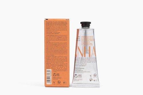 Natura Brazil Nut Foot Cream - Nourishing & Soothing for Dry Skin - Fast Absorbing - Vegan & Cruelty-Free - 2.6 oz (75g)