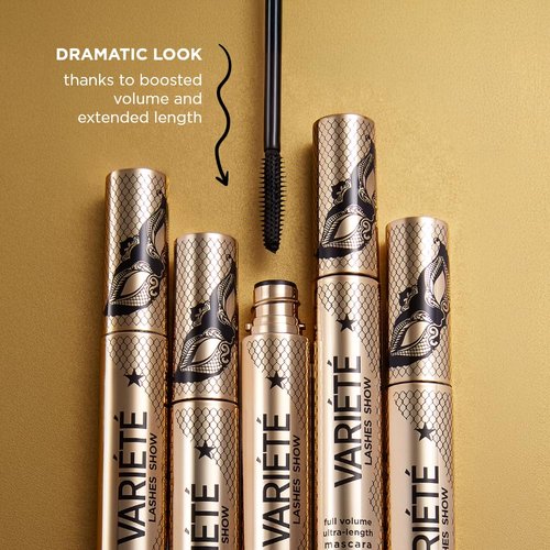 Variete Lashes Mascara - Volumizing Formula for Dramatic Length | 10 ml