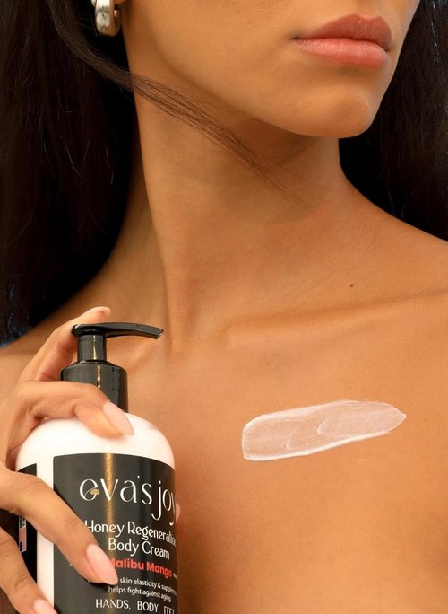Eva's Joy Malibu Mango Body Cream - Nourishing Moisturizer for Soft, Glowing Skin | 16 oz