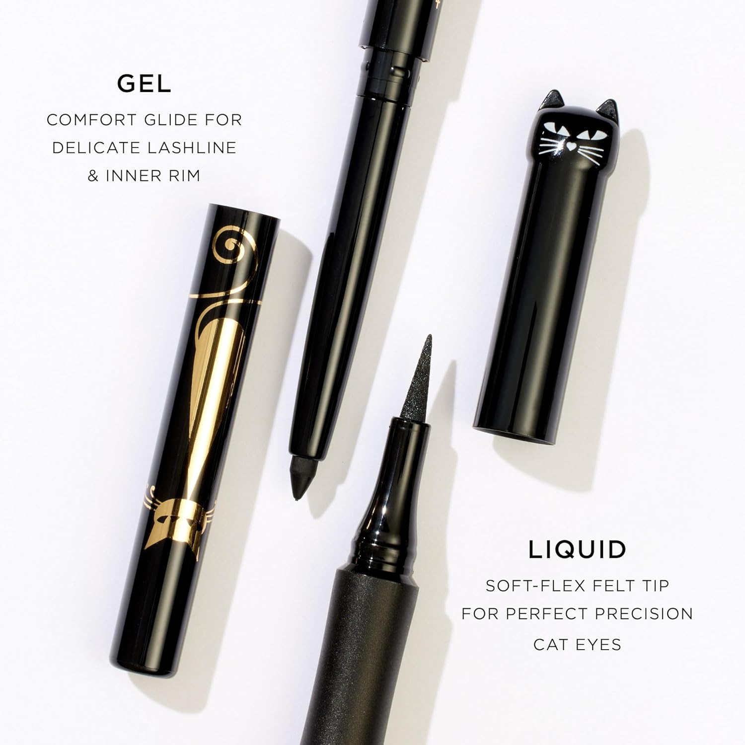 Tarte Sex Kitten Liner - Black Eyeliner Pen with Mineral Pigments for Bold, Waterproof All-Day Wear