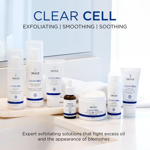 IMAGE Skincare, CLEAR CELL Clarifying Acne Spot Treatment, with Salicylic Acid, Targets Existing Acne Blemishes while Preventing New Blemishes from Forming, 0.5 oz