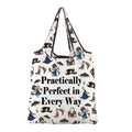 JXGZSO Mary Quote Makeup Bag Zipper Bag Practically Perfect in Every Way Movie Inspired Gift (Practically Perfect In Every Way Folding Shopping Bag)