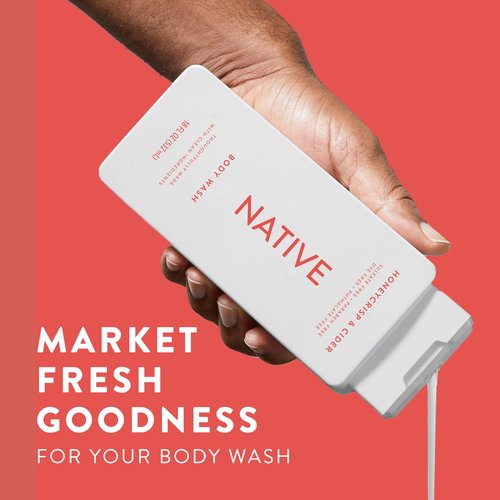 Native Shampoo & Conditioner, Body Wash - Honey Crisp & Cider - Naturally Derived Ingredients, Sulfate-Free, Paraben-Free, Strengthening Hair Care | Fall Seasonal Bundle (51 fl oz Total) - 3 Pk