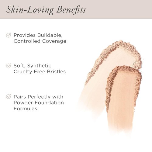 PÜR MINERALS Chisel Brush - Flat Top Makeup Brush with Synthetic, Cruelty-Free Bristles - 1 Ct.