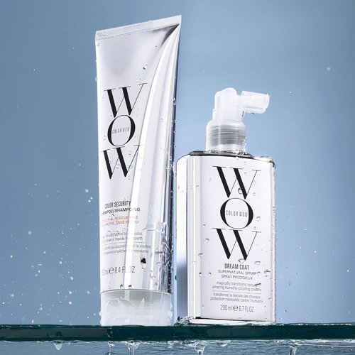 COLOR WOW Ultimate Frizz-Free Bundle | Dream Coat & Color Security Shampoo Duo for Shiny, Humidity-Proof Hair