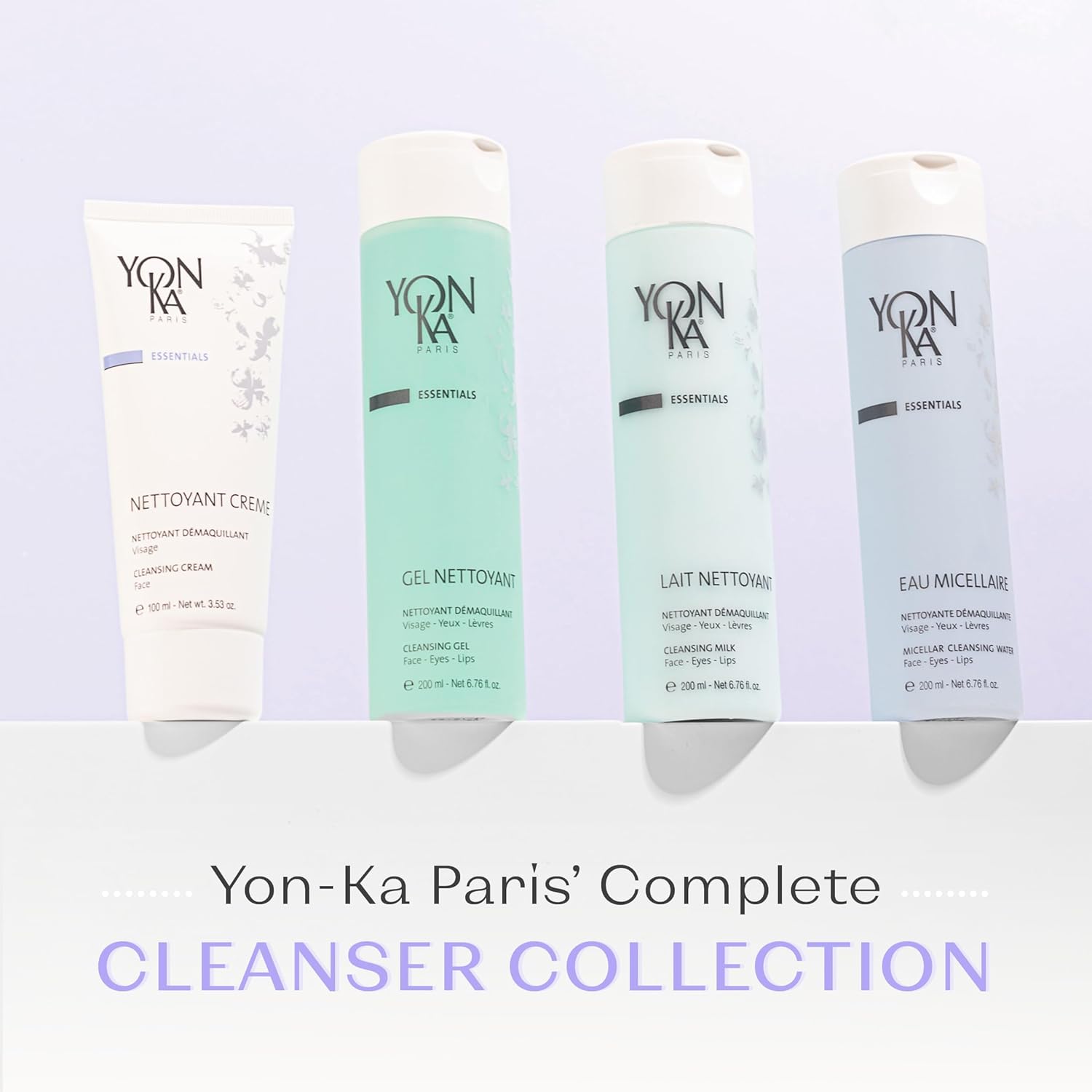 Yonka Nettoyant Creme - Cleansing Makeup Remover Cream with Calming Peppermint | 3.53 oz for Sensitive & Acne-Prone Skin