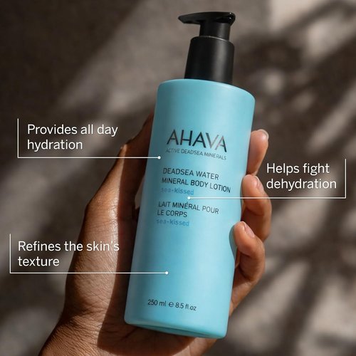 AHAVA Dead Sea Water Mineral Body Lotion - All-Day Hydration & Skin Refinement | 8.5 fl. oz.