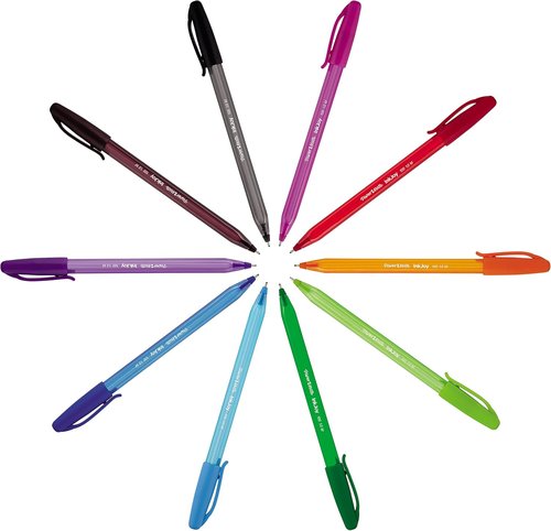 Paper Mate InkJoy Ballpoint Pens - Medium Point (1.0mm) | Assorted Colors, 36 Count Pack
