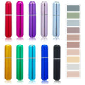 Smtheasy Perfume Travel Refillable Atomizer, Mini Perfume Atomizer Refillables, Scent Pump Case, Small Perfume Spray (10Pcs,5ml)