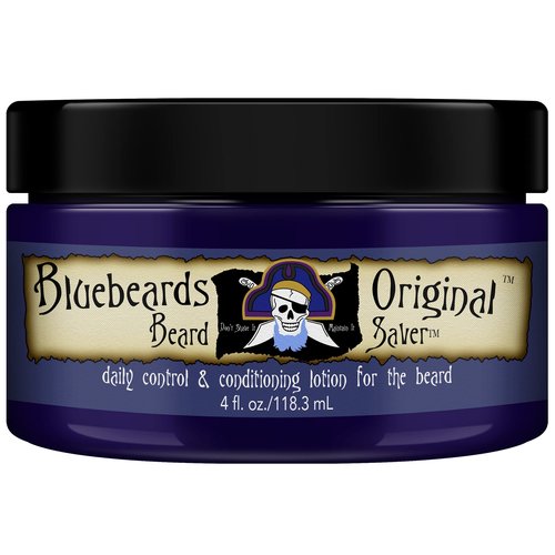 Bluebeards Original Leave In Beard Conditioner for Men - 4 oz Beard Saver Infused with Aloe & Lime - Beard Softener that Deeply Conditions and Moisturizes Your Moustache and Skin - Made in USA