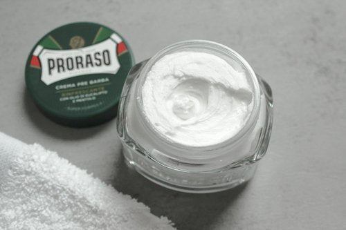 Proraso Pre-Shave Conditioning Cream - Refreshing Menthol & Eucalyptus Oil, 3.6 oz