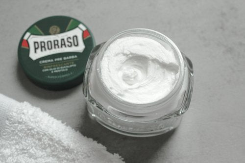 Proraso Pre-Shave Conditioning Cream for Men, Refreshing and Toning with Menthol and Eucalyptus Oil, 3.6 oz