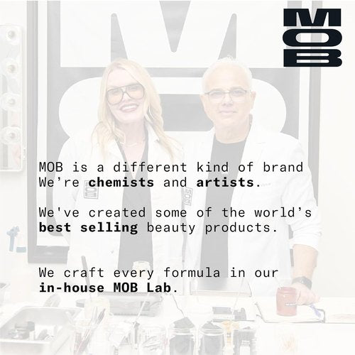MOB Beauty Waterproof Lip Liner - Smooth Precision Formula in M147 Chocolate Port | 100% Natural, Vegan & Cruelty-Free