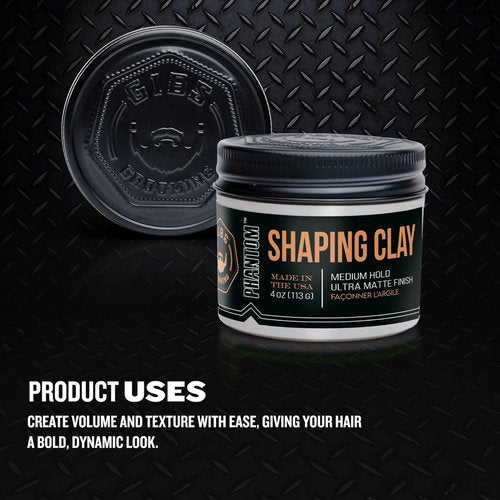 GIBS - Matte Finish Hair Styling Gel | Long-Lasting Hold & Shine | 8 oz