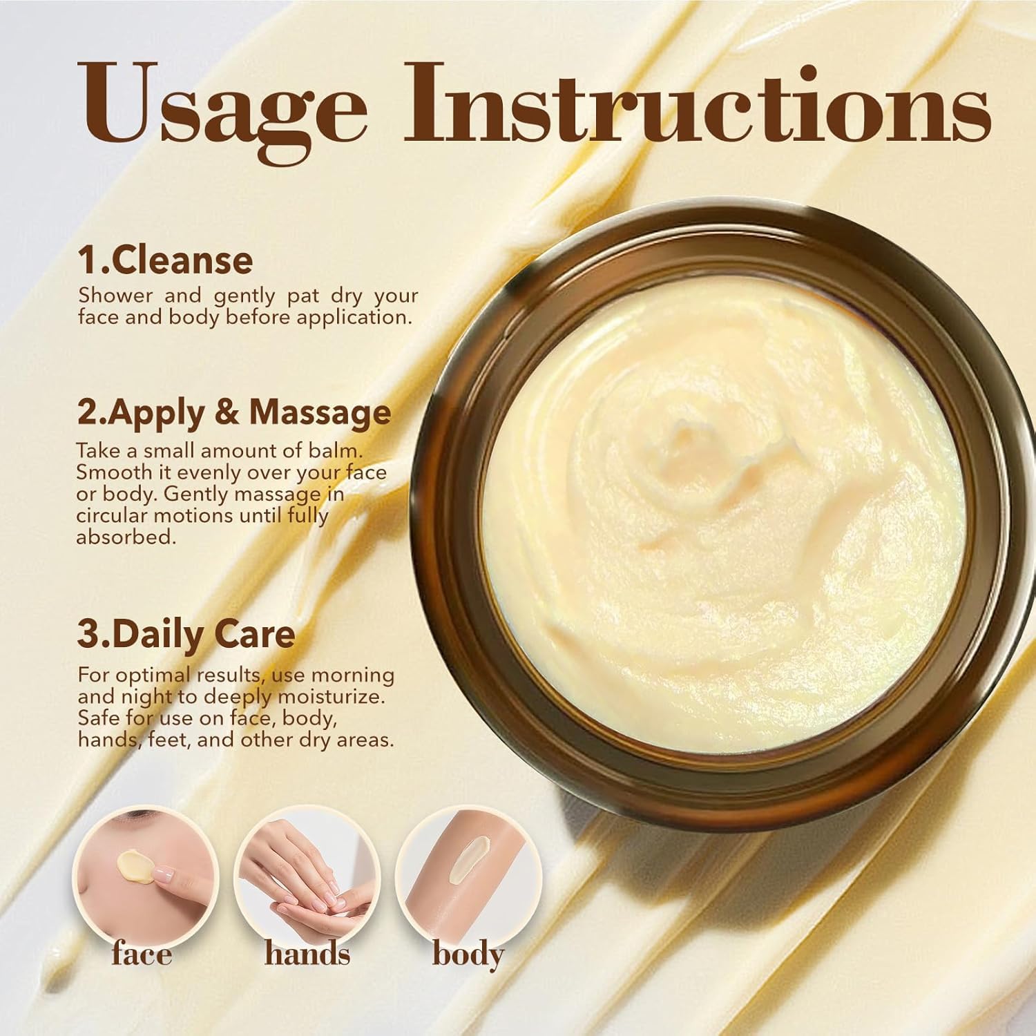VREKEF Beef Tallow for Skin (4.2 oz)– Tallow and Honey Balm for Face & Body – Grass-Fed Tallow with Beeswax, Sea Buckthorn Oil, Shea Butter, Vitamin E – Natural Moisturizer