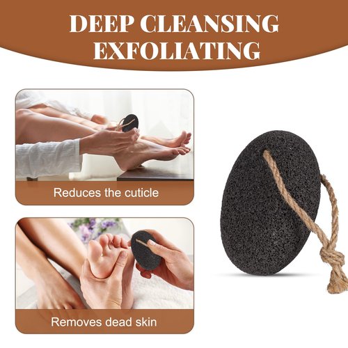 BONUMVITA Dry Brushing Body Brush Set- Wooden Long Handle Body Brush Set with Pumice Stone & Face Brush, Boar Bristle Body Bath Scrubber Brush for Lymphatic Drainage & Cellulite, Detachable