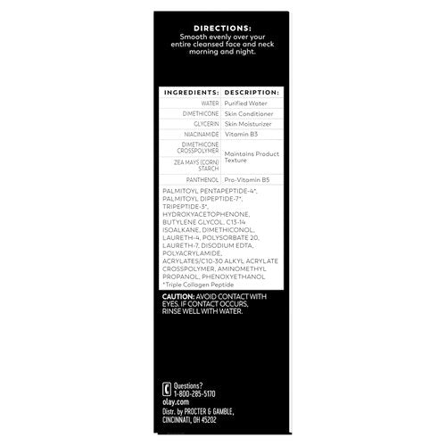Olay Serum, Regenerist Light Gel Face Moisturizer, Fragrance-Free - Anti-Aging, Anti-Wrinkle, Hydrating, Firming, Smoothening, Improves Fine Lines and Elasticity - Amino Peptide Complex, 1.7 oz