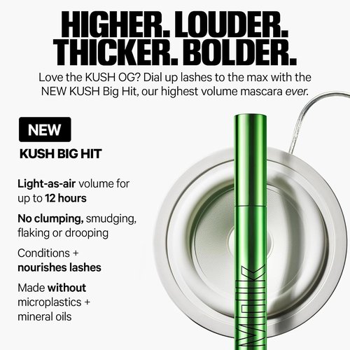Milk Makeup KUSH Mascara - Volumizing Formula for Thicker, Fuller Lashes | Clean & Vegan
