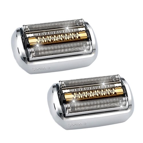 Braun 92S Series 9 Electric Shaver Replacement Heads - Upgraded 2-Pack Compatible with Series 9 Models