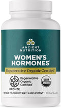 Ancient Nutrition Women's Hormones Capsules - Supports Hormone Health & Digestion | 90 Count, Gluten-Free