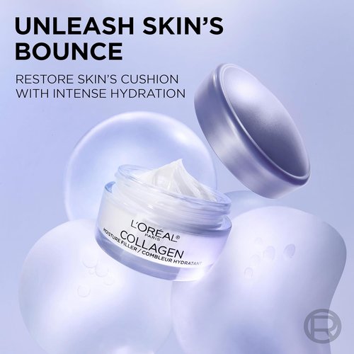 L’Oreal Paris Collagen Daily Face Moisturizer - Anti-Aging Cream for Wrinkle Reduction | 1.7 oz
