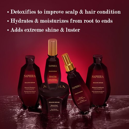 Saphira Healing Repair Mineral Mud 3oz / 90ml
