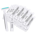 Disposable Razors in Bulk Pack of 30,Gray Bulk Razors Disposable Individually Wrapped Twin Blade Disposable Shaving Razors with Shaving Cream and Clear Cap Set for Homeless,Hotel,Charity,Travel
