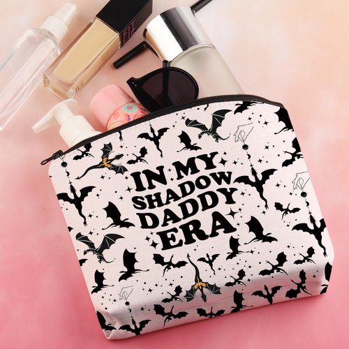 BDPWSS Fourth Book Makeup Bag Xaden Riorson Gift In My Shadow Daddy Era Gift Dragon Rider Gift Pedro P Fan Gift For Bookish (Shadow Daddy)