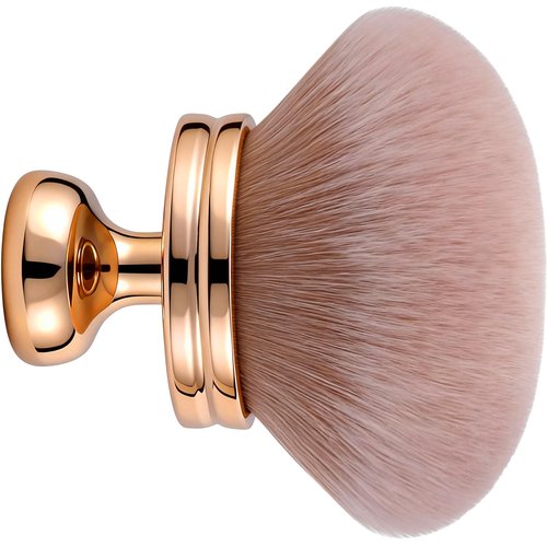 Extra Large Body Makeup Brush, Professional Self Tan Brush for Flawless Application, Wide Headed Body Bronzer & Leg Makeup Applicator, Streak-Free Blending Brush for Back & Arms (Gold)
