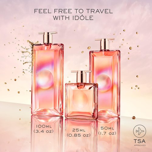 Lancôme Idôle Nectar Eau de Parfum - Long-Lasting Sweet Floral Fragrance with Warm Vanilla - 1.7 Fl Oz