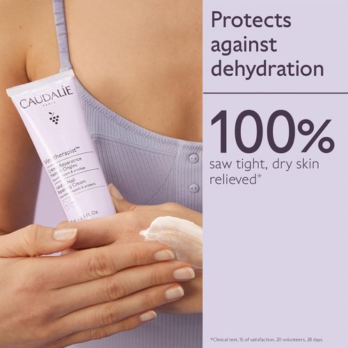 Caudalie Vinotherapist Hand & Nail Cream - Nourishing Shea Butter & Grapeseed Oil | Vegan Formula