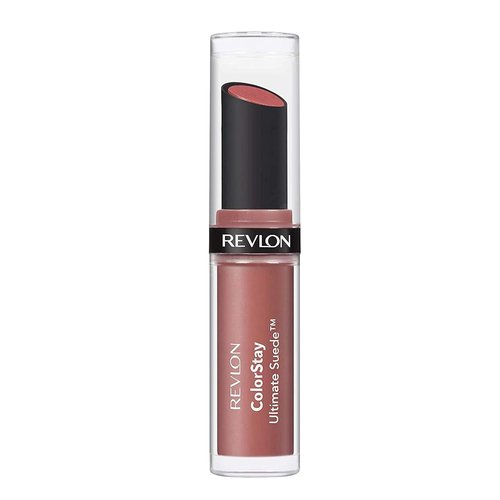 REVLON ColorStay Ultimate Suede Lipstick - High Impact Moisturizing Formula, 055 Iconic, 0.09 Oz