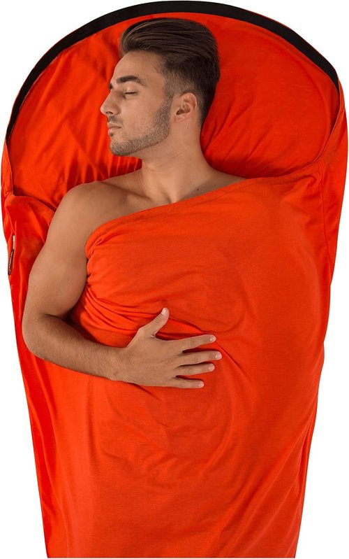 Sea to Summit Thermolite Reactor Extreme Sleeping Bag Liner - Red, 90 x 210 cm for Ultimate Warmth