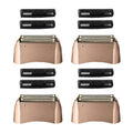 Pro Shaver Replacement Foil and Cutters compatible with andis 17220/17230 shaver ProFoil Lithium replacement Gold,4 pcs