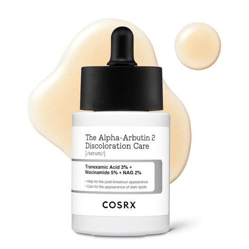COSRX 2% Alpha Arbutin Face Serum - Dark Spot & Uneven Tone Treatment with Niacinamide, 1.7 fl oz