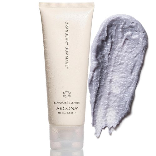 ARCONA Cranberry Gommage - Purifying Face Scrub for Exfoliating & Unclogging Pores | 3.4 oz Natural Exfoliator