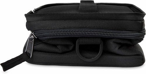 PackIt MOD 3-IN-1 Insulated Lunch Box - Black | EcoFreeze Technology & Removable Strap for Fresh Meals