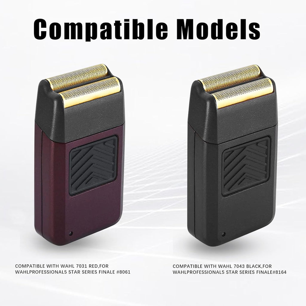 Wahl Shaver Foil Replacement - Super Close Foil Head Compatible with Models 07031-100 & 07043 | Black, 1 Pack