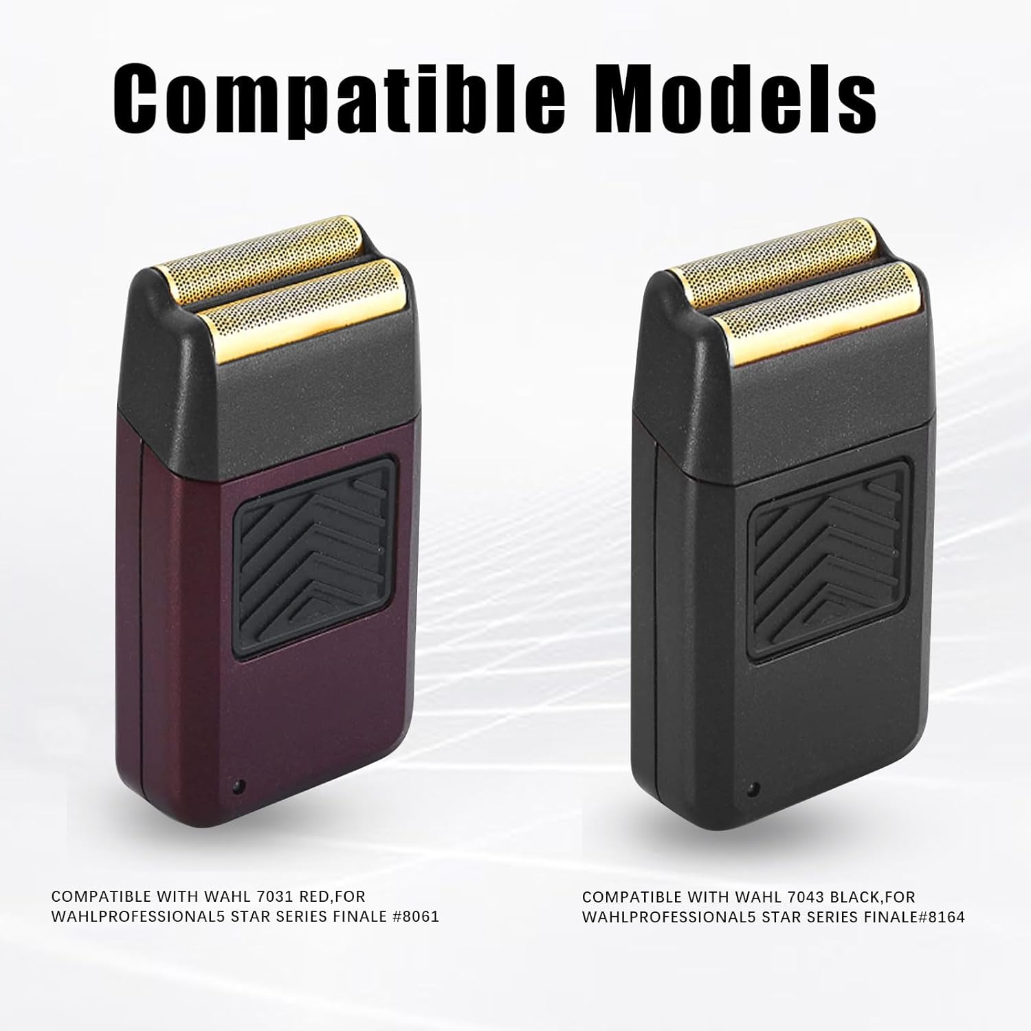 Wahl Shaver Foil Replacement - Super Close Foil Head Compatible with Models 07031-100 & 07043 | Black, 1 Pack
