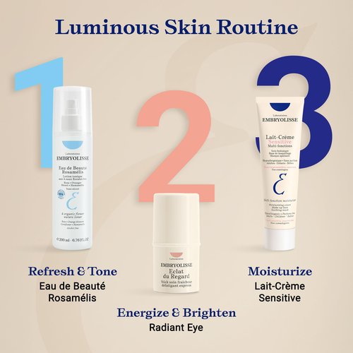Embryolisse Lait Creme Sensitive Moisturizer. Hypoallergenic Face & Body Cream for All Skin Types With Aloe Vera & Shea Butter. Fragrance Free & Suitable for Sensitive Skin, 1.01 Fl Oz