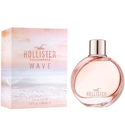 Hollister Wave Women’s Eau De Parfum - Refreshing Fragrance in 3.4 Ounce Bottle