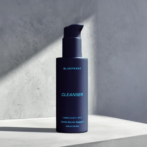 Blueprint Bryan Johnson Gentle Facial Cleanser - Age-Defying Gel with SFC & Hyaluronic Acid for Firm, Balanced Skin - Vegan & Fragrance-Free