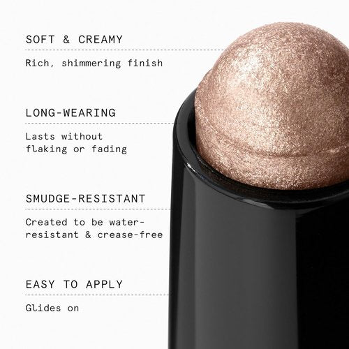 Beauty Pie Wondercolour Cream Eyeshadow Stick - Little Star | Shimmering Metallic Rose Gold, Long-Lasting & Smudge-Proof